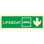 IMO sign4309:Lifeboat ↓