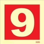 IMO sign6209:Number 9