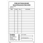 IMO sign2702:Fire extinguisher maintenance record