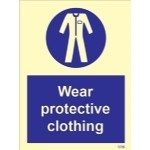 IMO sign5726:Wear protective clothing