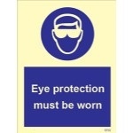 IMO sign5712:Eye protection must be worn