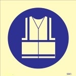 IMO sign5643:High visibility cloth