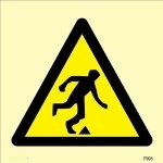 IMO sign7508:Trip hazard
