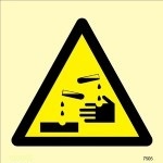 IMO sign7505:Corrosive
