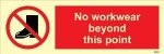 IMO sign8574:No workwear beyond this point