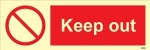 IMO sign8559:Keep out