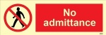 IMO sign8549:No admittance