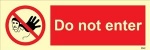 IMO sign8542:Do not enter