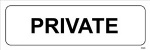 IMO sign2909:Private