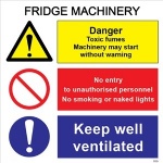 IMO sign3129:Fridge machinery